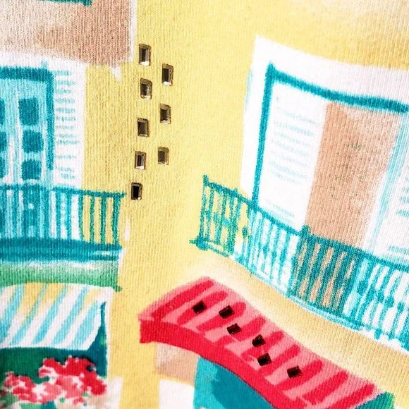 Alfred Dunner Keyhole Top - Picture 7 of 8